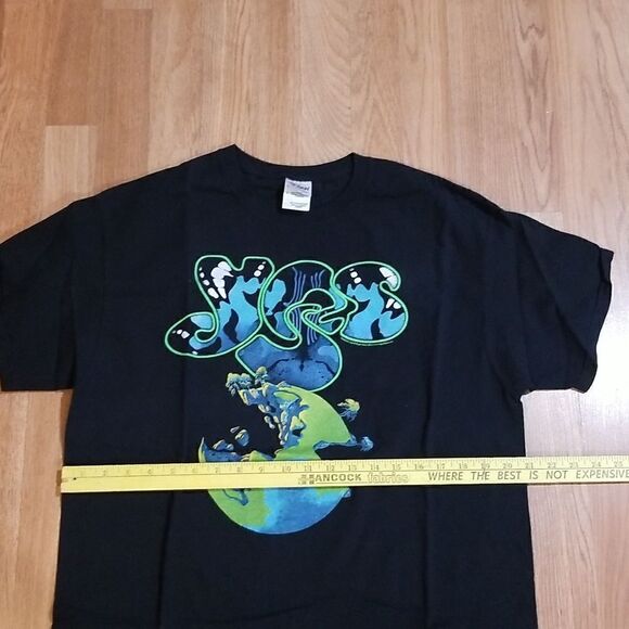 YES 2014 Graphic Concert T-Shirt Size Large black - Picture 3 of 8